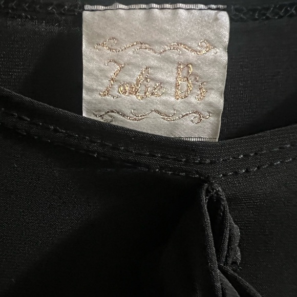 𝐙𝐚𝐝𝐢𝐞 𝐁’𝐬 𝐒𝐚𝐝𝐢𝐞 𝐒𝐚𝐤 𝐃𝐫𝐞𝐬𝐬 𝐢𝐧 𝐁𝐥𝐚𝐜𝐤 - Picture 2 of 5